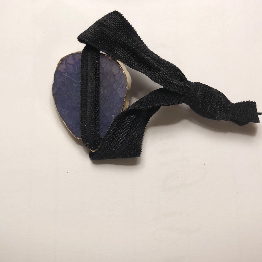 Purple Beach Belle bracelet/hair tie - Picture 2 of 2